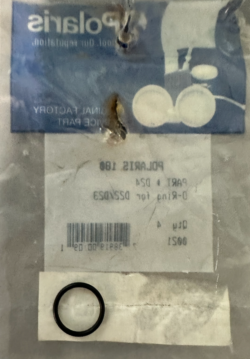 O'Ring Polaris Quick Disconnect W7130306 - Spare Part - Genuine O'Ring Polaris Quick Disconnect W7130306 - Spare Part - Genuine